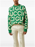GUCCI - Logo Wool Crewneck Sweater