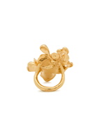 Chloe Floral Sculpted Ring Gold
