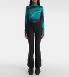 Aztech Mountain Next to Skin printed ski top