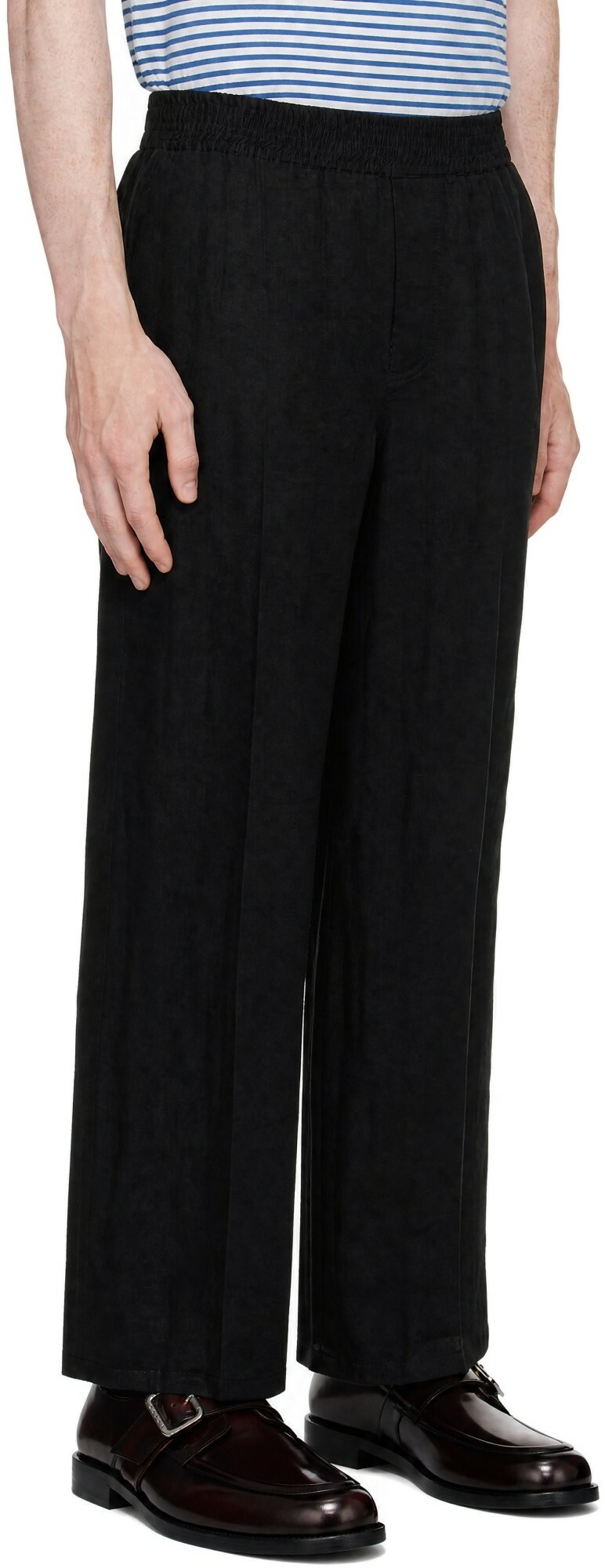 JACQUEMUS Black 'The Miami' Trousers
