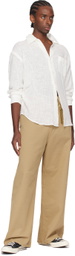 DARKPARK Beige Ray Trousers