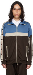 Dsquared2 Brown & Blue Technical Sweatshirt