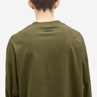 Fear of God ESSENTIALS Men's Long Sleeve Jersey T-Shirt in Military
