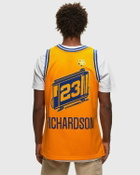 Mitchell & Ness Nba Hwc Jersey Golden State Warriors 2003 04 Jason Richardson #23 Yellow Jerseys