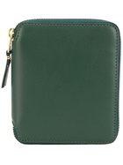 Comme des Garçons Wallet Logo Print Zipped Wallet