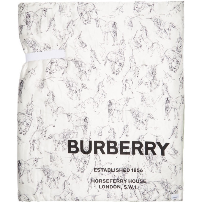 Photo: Burberry Multicolor Oversized Silk Padded Scarf