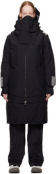 HH-118389225 Black 3-In-1 Arc Down Coat Set
