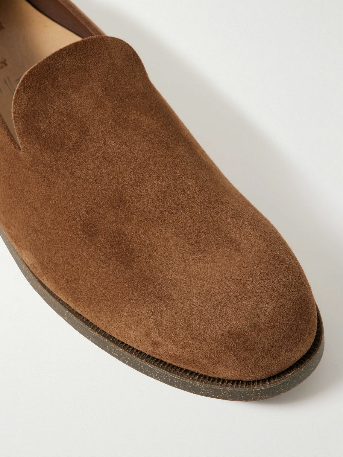 Yuketen - Suede Loafers - Brown