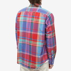 Polo Ralph Lauren Men's Madras Check Shirt in Red/Blue Multi