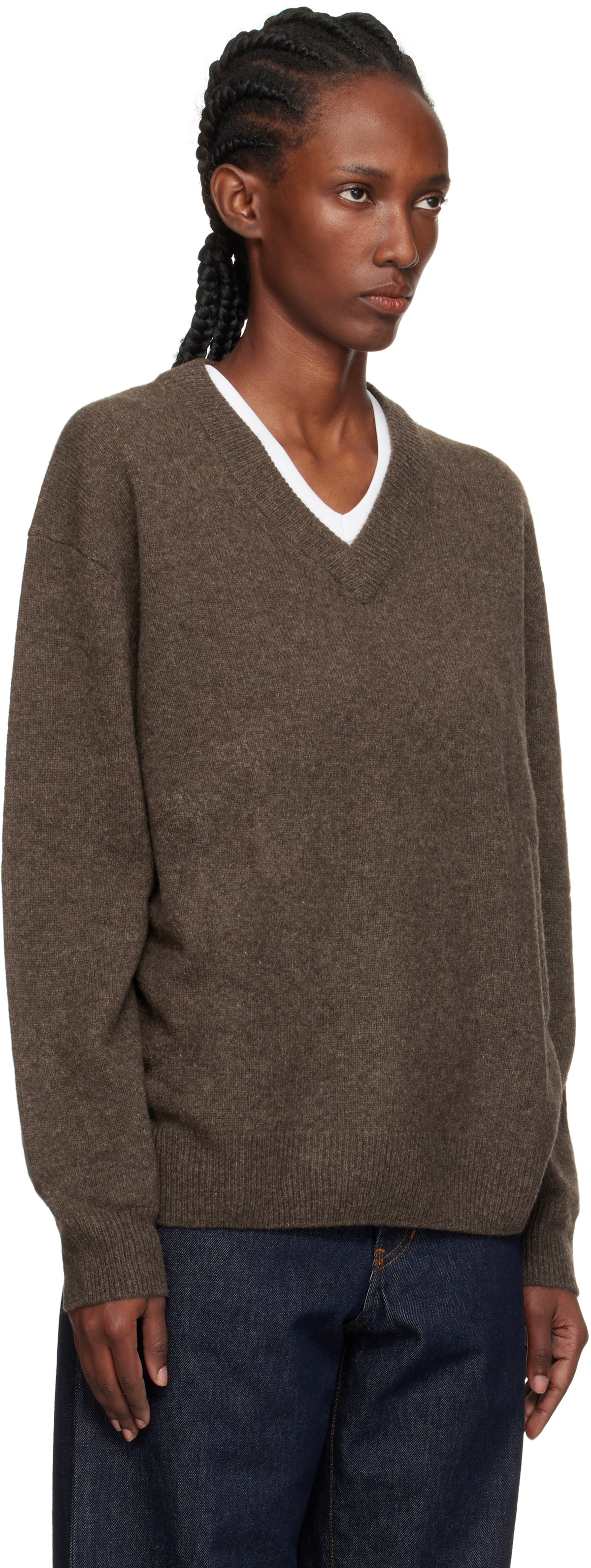 A.P.C. Brown Dany Sweater