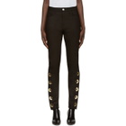 Anthony Vaccarello Black Skinny AV Jeans