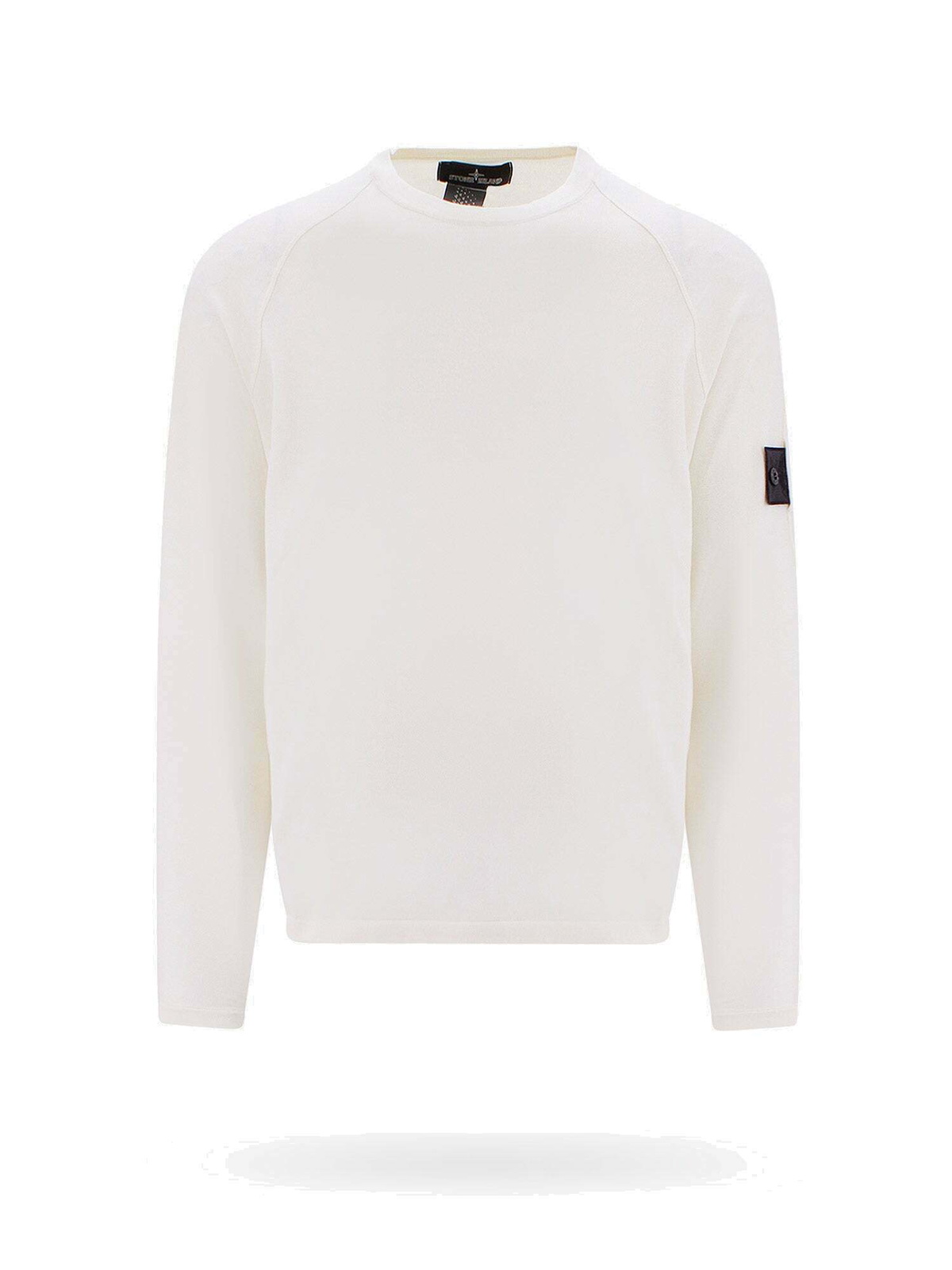 Stone Island Shadow Project Sweater White Mens Stone Island Shadow Project