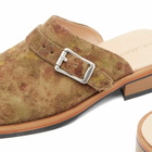 Our Legacy Men's Camion Mule in Petal Dance Rough Suede