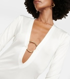 Louisa Ballou Long Helios jersey maxi dress