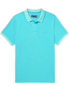 Vilebrequin - Palatin Logo-Embroidered Cotton-Piqué Polo Shirt - Blue