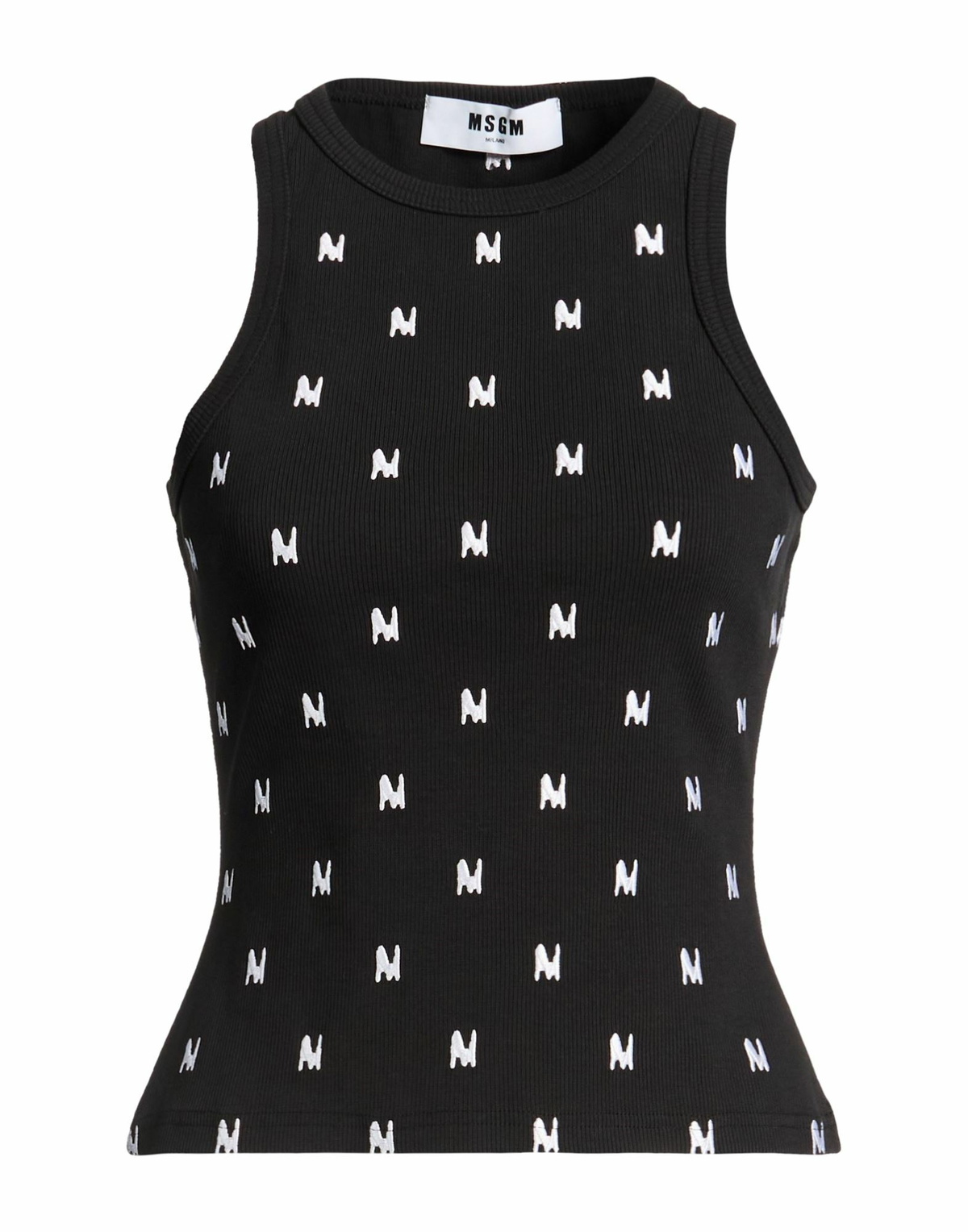 Msgm Womens Tank top in Black
