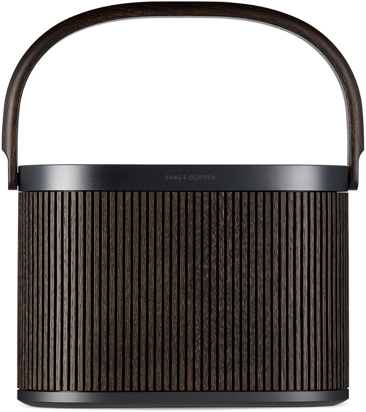 Photo: Bang & Olufsen Brown Beosound A5 Wireless Charger & Speaker