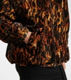 Isabel Marant Delima leopard-print bomber jacket