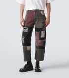 Junya Watanabe x Levi's® patchwork wide-leg jeans