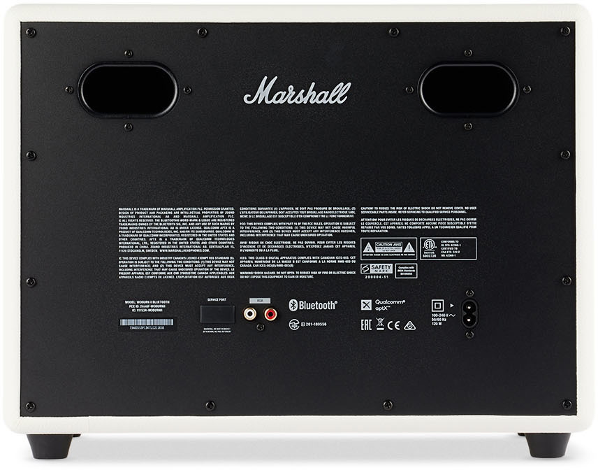 Marshall White Woburn II Bluetooth Speaker Marshall