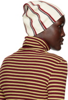 Wales Bonner SSENSE Exclusive White Brixton Beanie