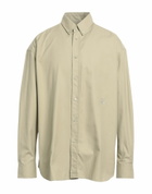 Burberry Mens Shirt in Sage green