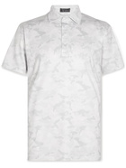 G/FORE - Icon Camouflage-Print Stretch-Jersey Golf Polo Shirt - White