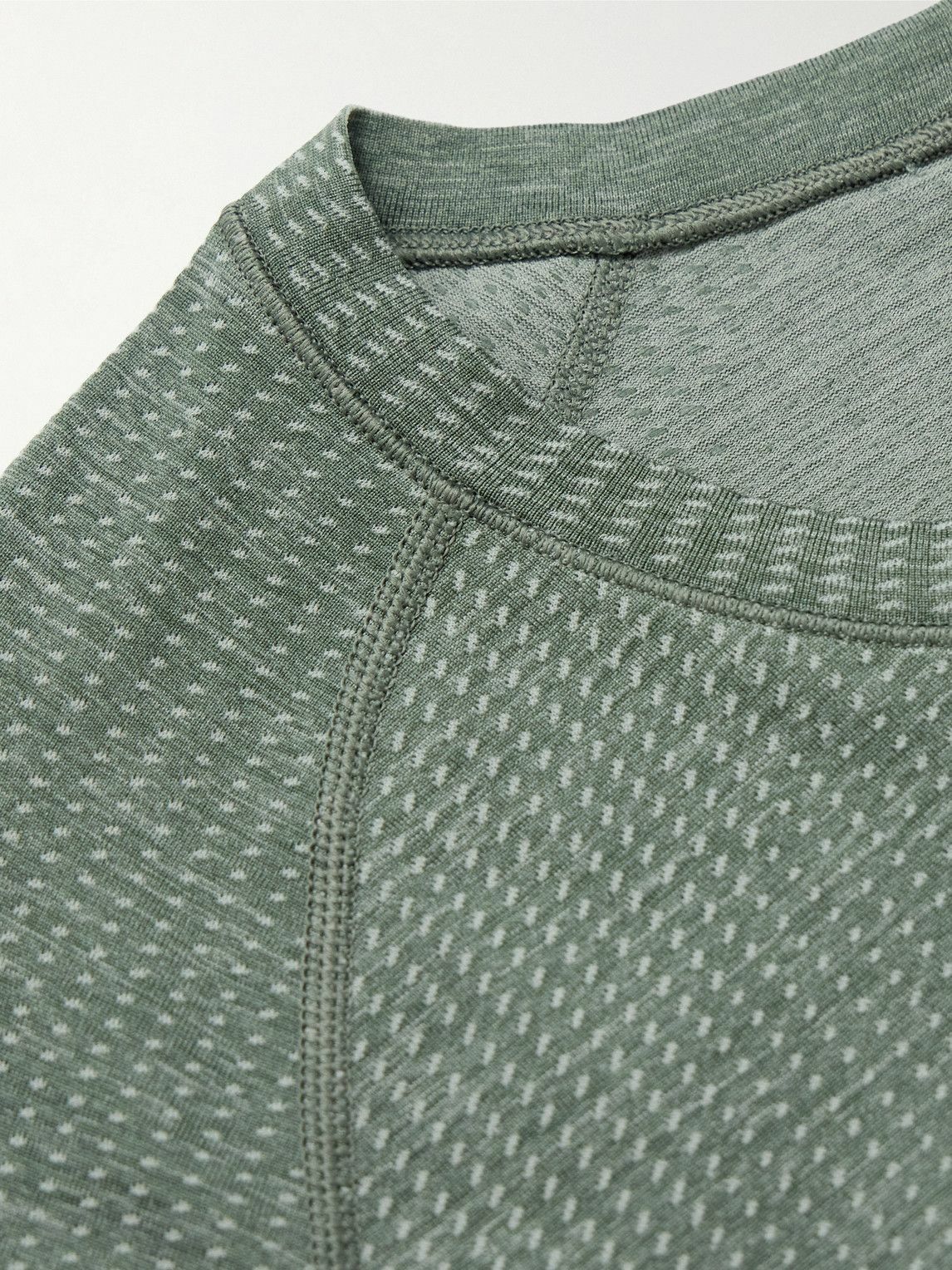 Lululemon - Metal Vent Tech Stretch-Mesh T-Shirt - Green