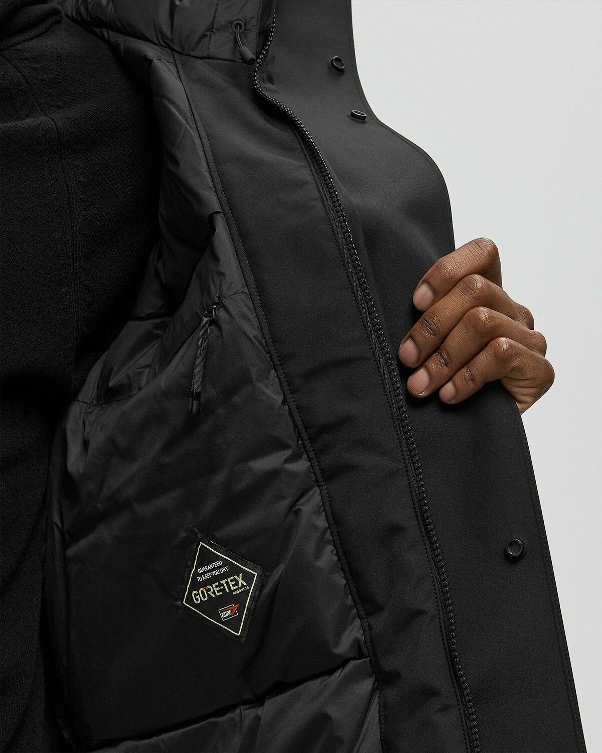 Goldwin GORE-TEX Snow Range Down Jacket Black Mens Down & Puffer