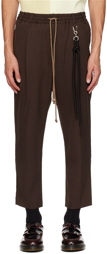 Photo: Song for the Mute Brown Cord Sweatpants