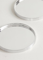 Christofle - KT Set of Two Silver-Plated Glass Coasters