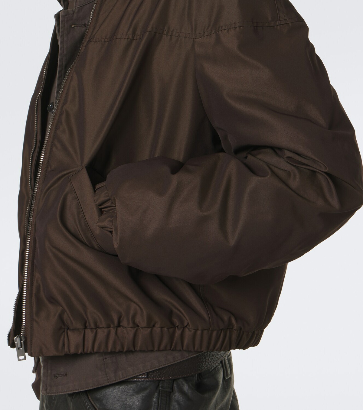 Lemaire Canvas blouson down jacket