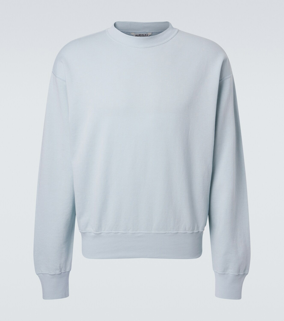 Auralee Cotton, wool and silk sweatshirt
