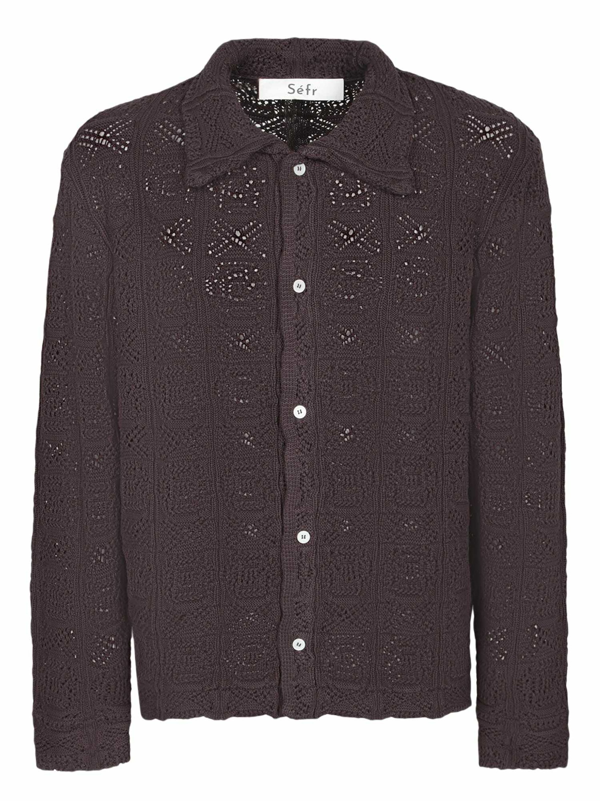 SEFR 'riku merino wool shirt White Séfr