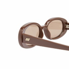 Le Specs Outta Love Sunglasses in Cocoa/Mocha 