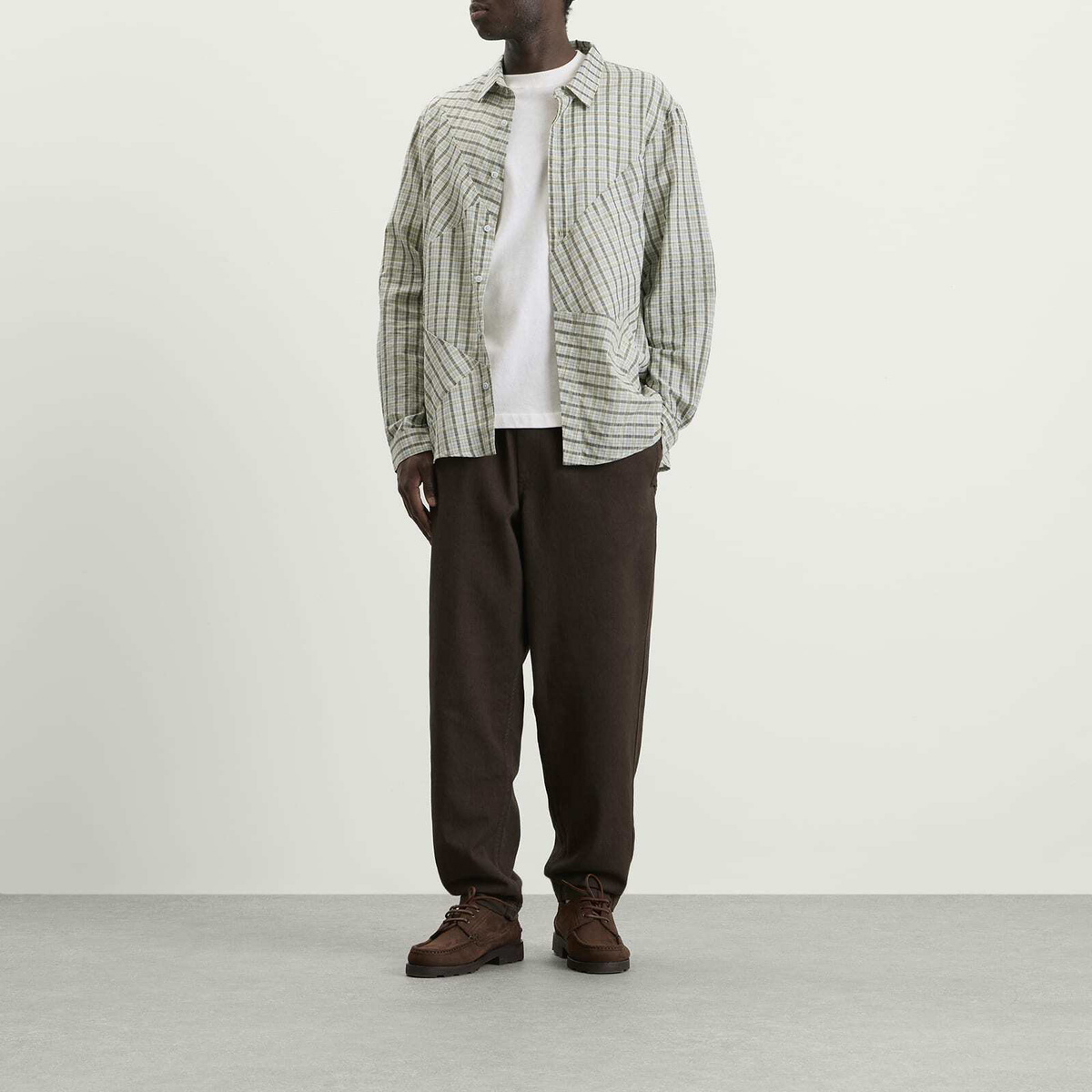 YMC Men's Alva Skate Trouser in Brown