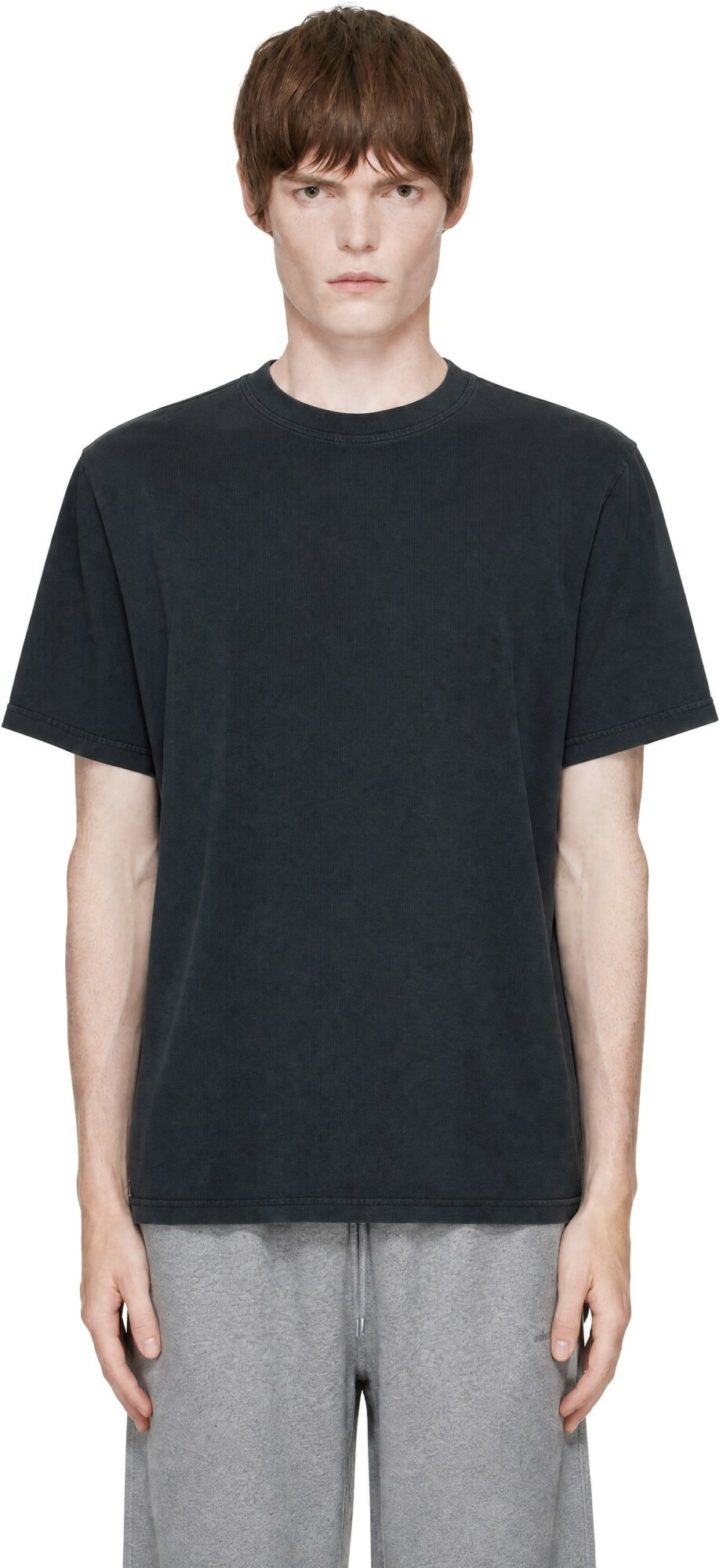 Alexander Wang Gray Embossed T-Shirt Alexander Wang