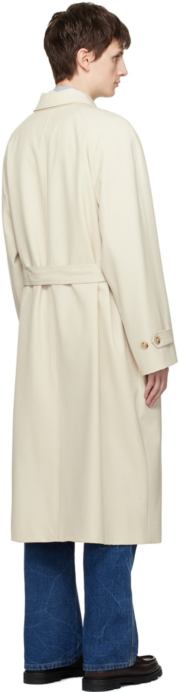 Dunst Beige Raglan Trench Coat