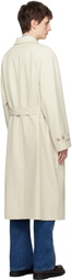 Dunst Beige Raglan Trench Coat