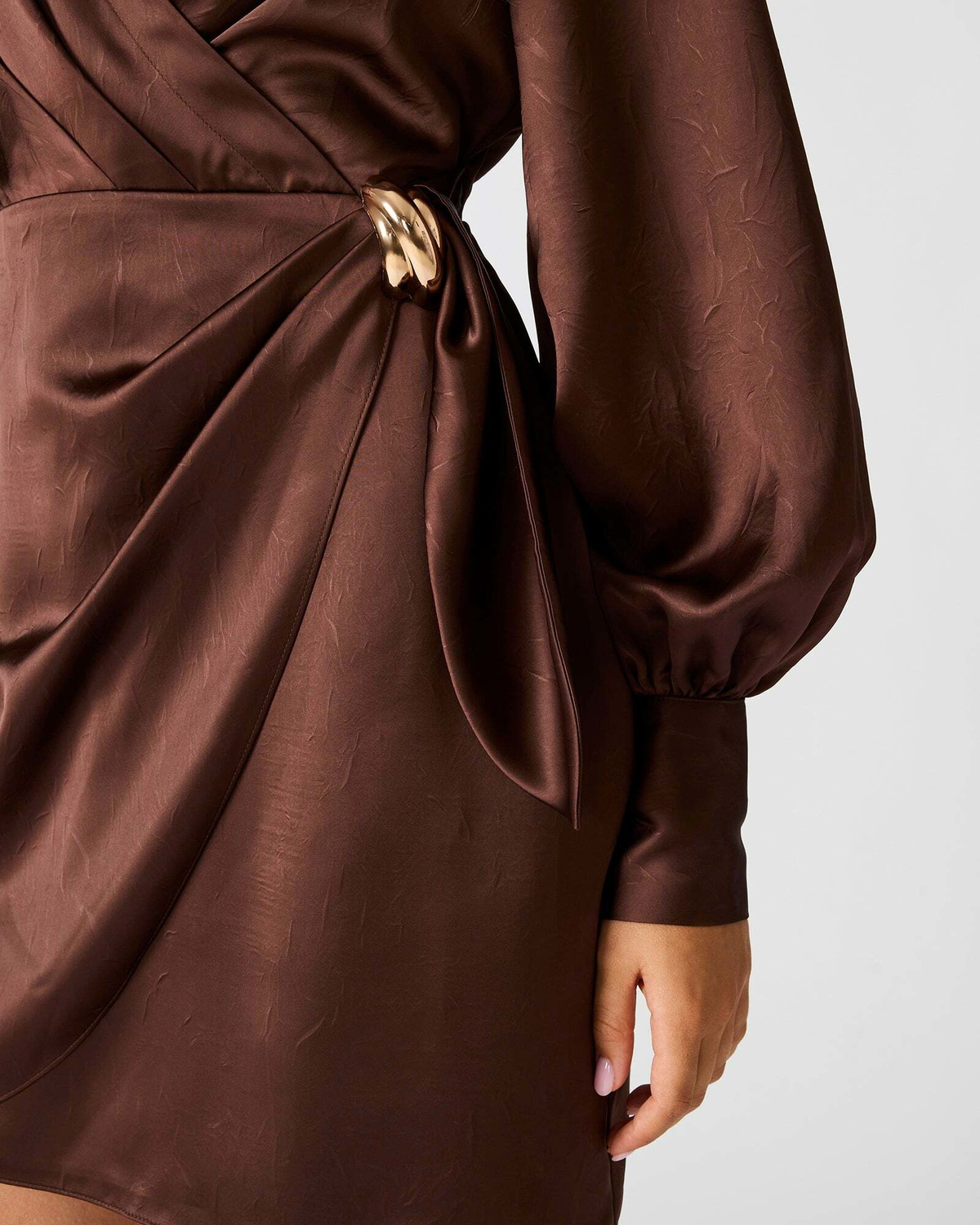 Steve Madden Ailani Dress in Chocolate