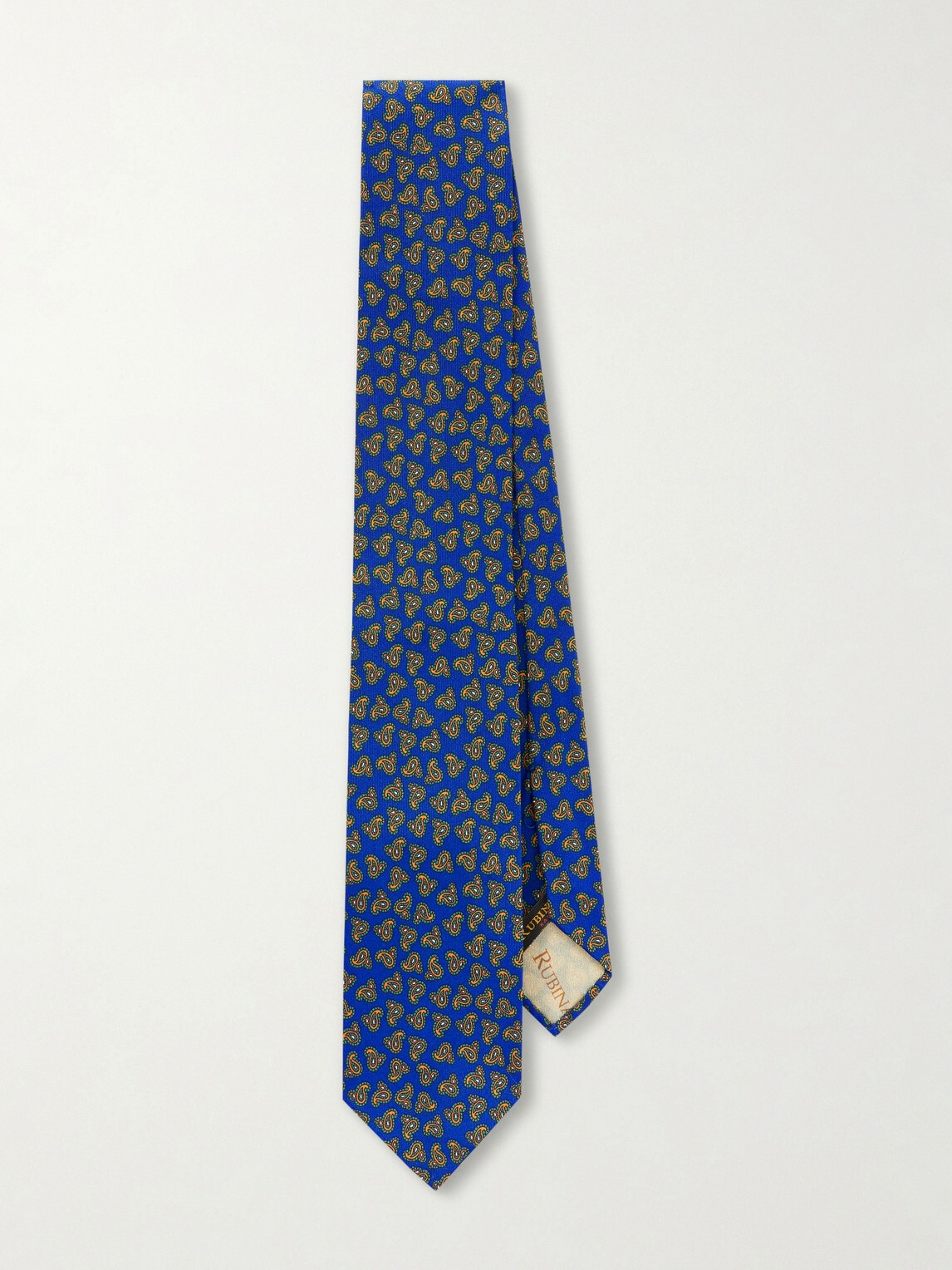Rubinacci - 9cm Printed Silk-Twill Tie