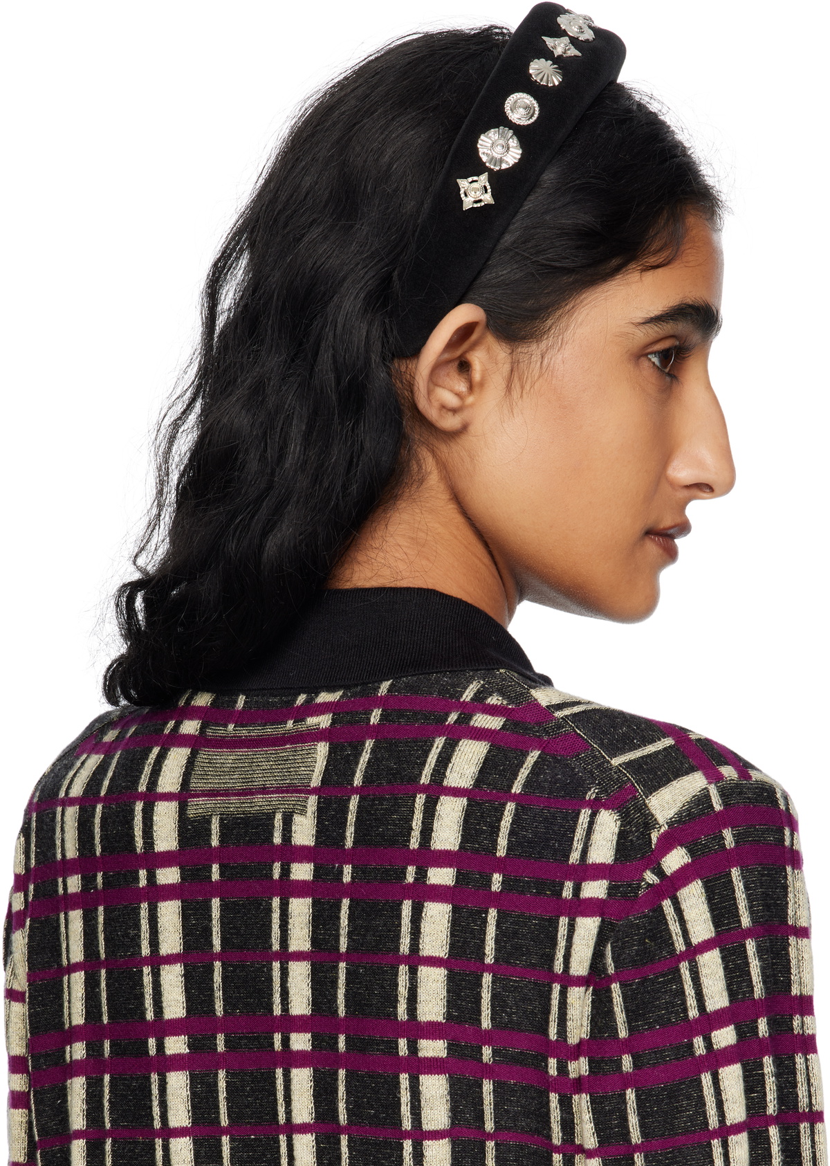 Toga Pulla Black Metal Headband