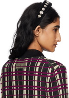 Toga Pulla Black Metal Headband