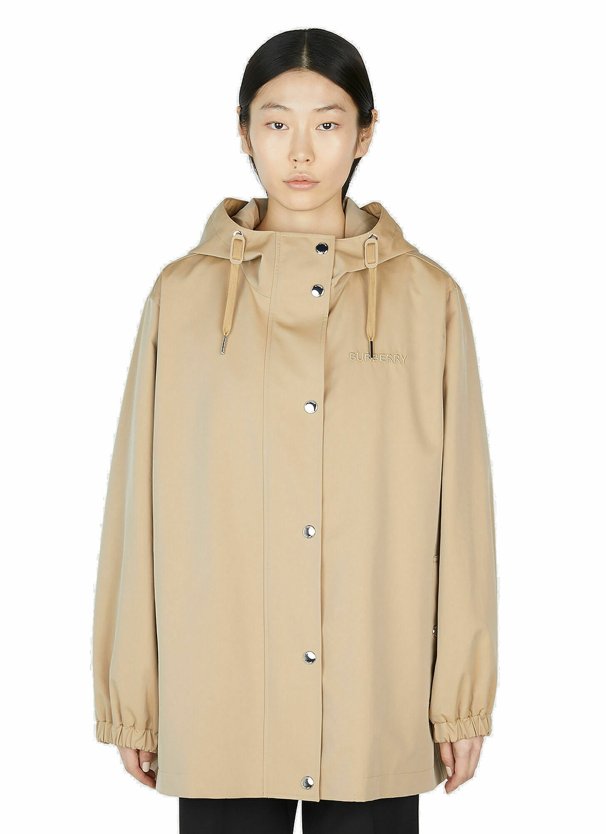 Burberry - Lamberton Hooded Jacket in Beige Burberry