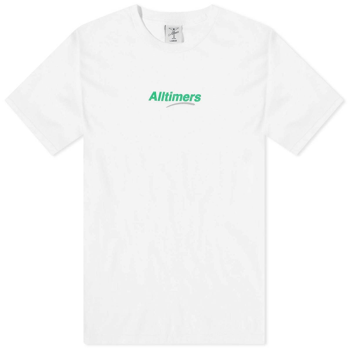 Photo: Alltimers Men's Mid Range Estate T-Shirt in White
