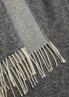 Eileen Fisher Fringed Brushed Cotton-blend Poncho - Grey - One Size