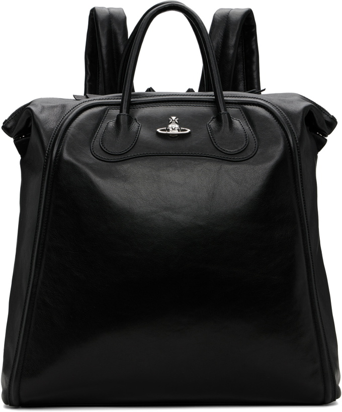 Photo: Vivienne Westwood Black Bobby Large Backpack
