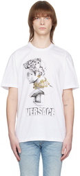 Versace White Printed T-Shirt