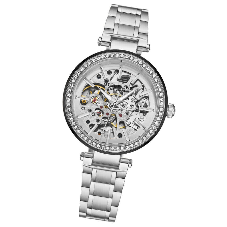 Stuhrling Original Legacy Automatic Silver Dial Ladies Watch M17989