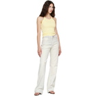 FLORE FLORE Yellow Angie Tank Top